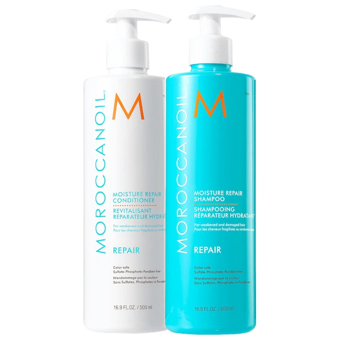 hjælpemotor patologisk Oversigt MOROCCANOIL Repair Shampoo and Conditioner Half Liter Duo – Hair  Cosmopolitan