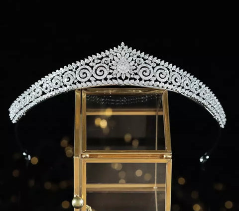 Emilia Swarovski Hair Crown Tiara