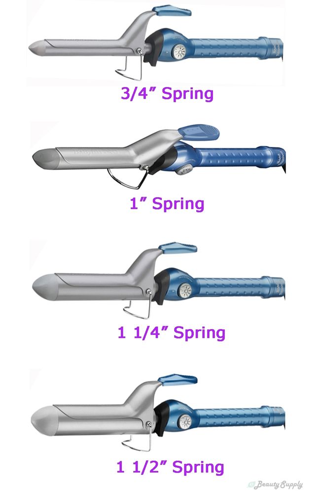 BaBylissPRO Ceramic Tools 1½ Spring Curling Iron