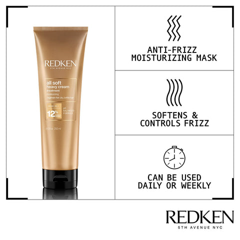 Redken ALL HEAVY CREAM SUPER TREATMENT MASK – Hair Cosmopolitan