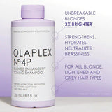 Olaplex No.4P Blonde Enhancer Toning Shampoo