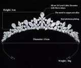 Diana Swarovski Hair Crown Tiara