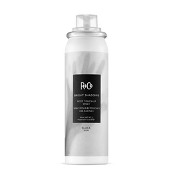 R+Co BRIGHT SHADOWS ROOT TOUCH-UP SPRAY: BLACK - Hair Cosmopolitan