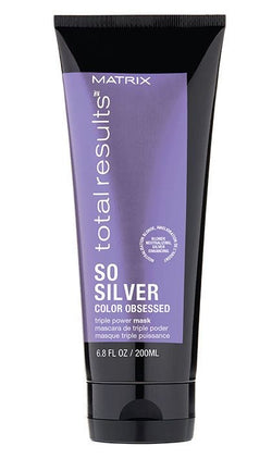 TOTAL RESULTS SO SILVER TRIPLE POWER TONING HAIR MASK FOR BLONDE AND SILVER HAIR - Hair Cosmopolitan