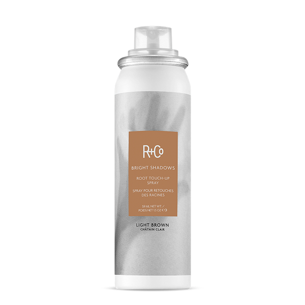 R+Co BRIGHT SHADOWS ROOT TOUCH-UP SPRAY: LIGHT BROWN - Hair Cosmopolitan