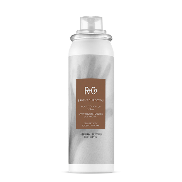 R+Co BRIGHT SHADOWS ROOT TOUCH-UP SPRAY: MEDIUM BROWN - Hair Cosmopolitan